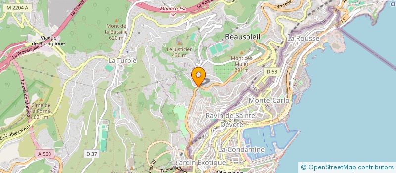 localisation de l'entreprise MT UNION  BEAUSOLEIL