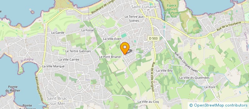 localisation de l'entreprise MT UNIVERS  PLEURTUIT