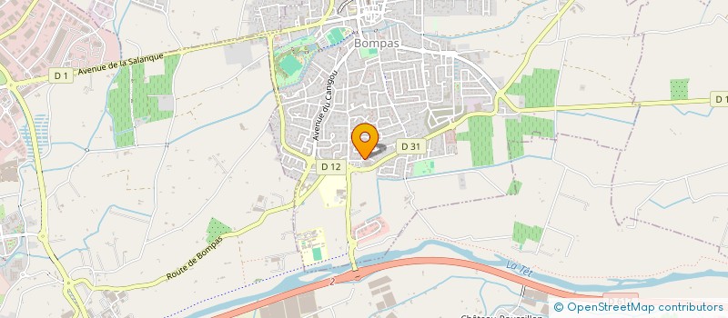 localisation de l'entreprise MT'VET  BOMPAS