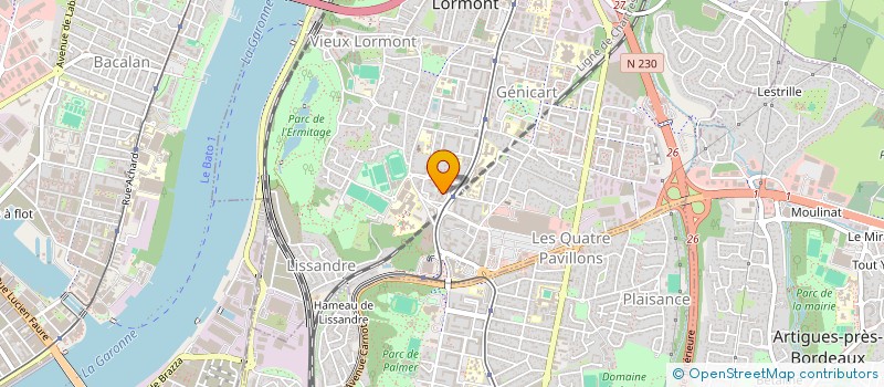 localisation de l'entreprise MT33  LORMONT