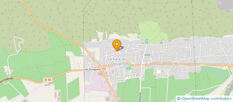 localisation de l'entreprise MT4-CONSULT  LA FARE-LES-OLIVIERS