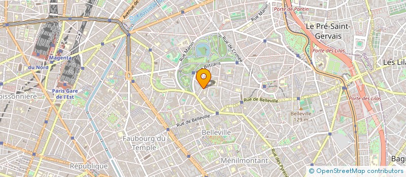 localisation de l'entreprise MTA à PARIS