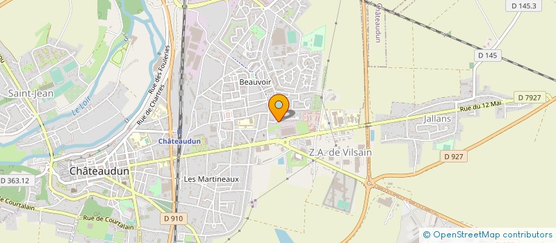 localisation de l'entreprise MTA à CHATEAUDUN