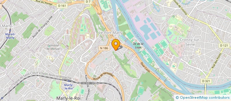 localisation de l'entreprise MTA  LE PORT-MARLY