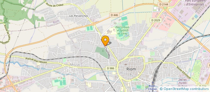 localisation de l'entreprise MTA AUTO SERVICE  CHAMBARON SUR MORGE