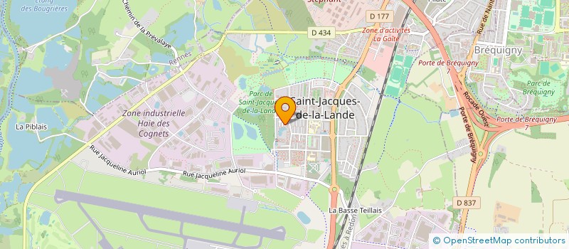 localisation de l'entreprise MTA PAPYRUS  SAINT-JACQUES-DE-LA-LANDE