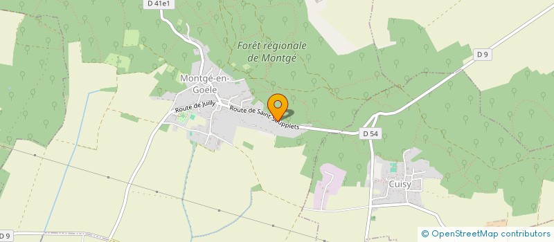 localisation de l'entreprise MTA RENOVATION  MONTGE-EN-GOELE