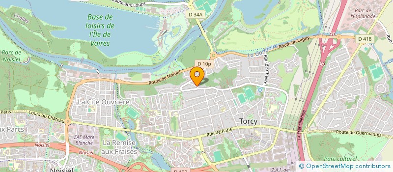 localisation de l'entreprise MTAC  TORCY