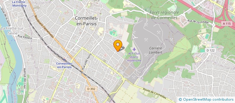 localisation de l'entreprise MTAC à CORMEILLES-EN-PARISIS