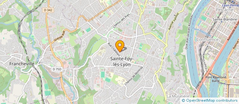 localisation de l'entreprise MTAC IMMO  SAINTE-FOY-LES-LYON