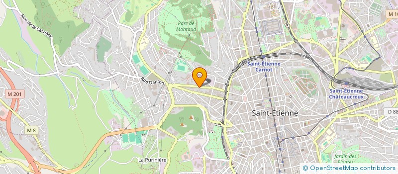 localisation de l'entreprise MTAKIZ  SAINT-ETIENNE