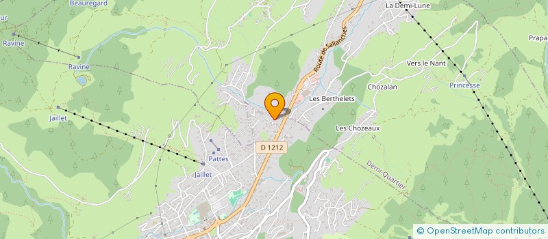 localisation de l'entreprise MTB à MEGEVE