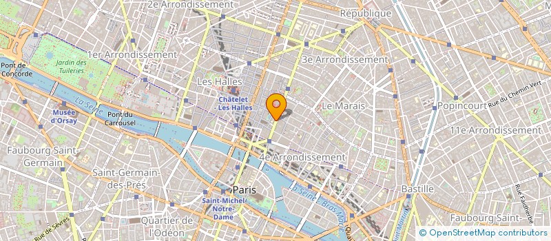 localisation de l'entreprise MTB à PARIS