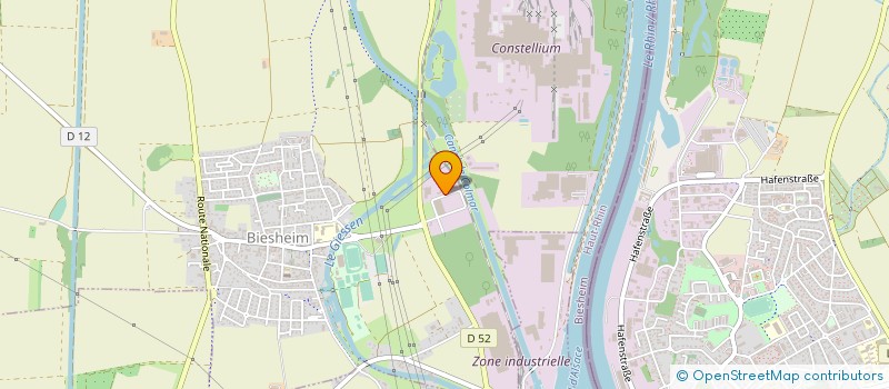 localisation de l'entreprise MTB  BIESHEIM