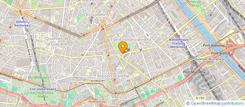 localisation de l'entreprise MTB à LA COURNEUVE
