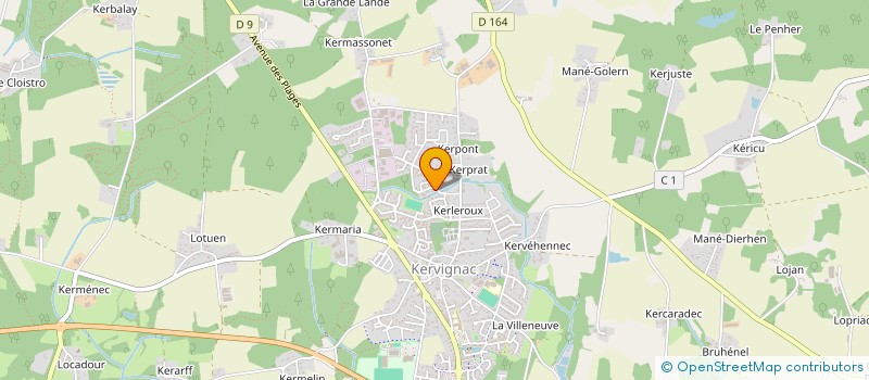 localisation de l'entreprise MTB à KERVIGNAC