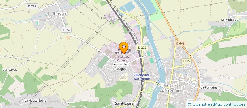 localisation de l'entreprise MTB  VILLENEUVE-SUR-YONNE