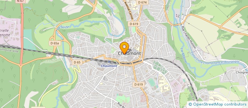 localisation de l'entreprise MTB-CONCEPT  CHAUMONT