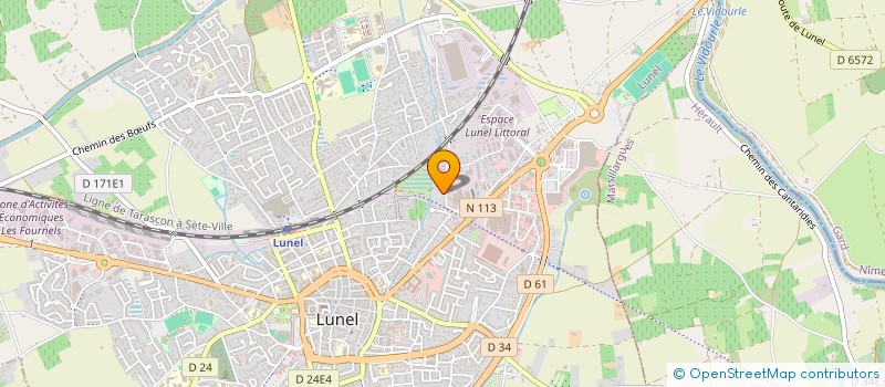 localisation de l'entreprise MTB CONSTRUCTIONS à LUNEL