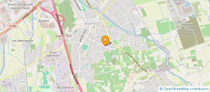 localisation de l'entreprise MTB CONSTRUCTIONS à VEDENE