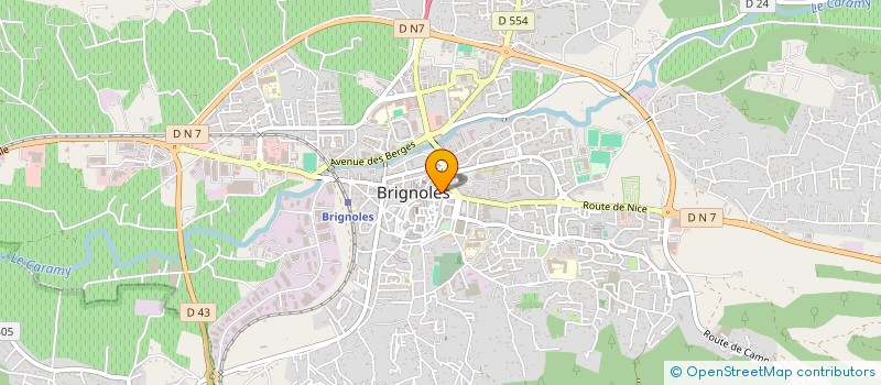 localisation de l'entreprise MTB GSM à BRIGNOLES