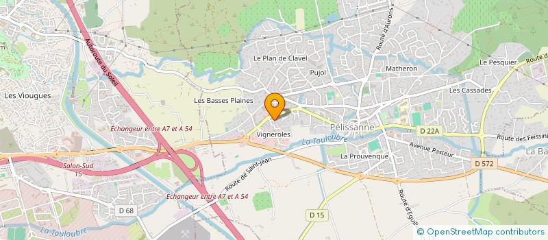 localisation de l'entreprise MTB HORSES  PELISSANNE