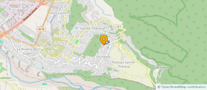 localisation de l'entreprise MTB LEBEAU à LA POSSESSION