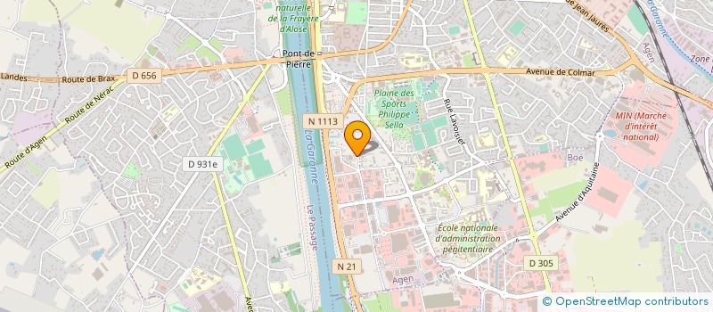 localisation de l'entreprise MTB MEUBLES  AGEN