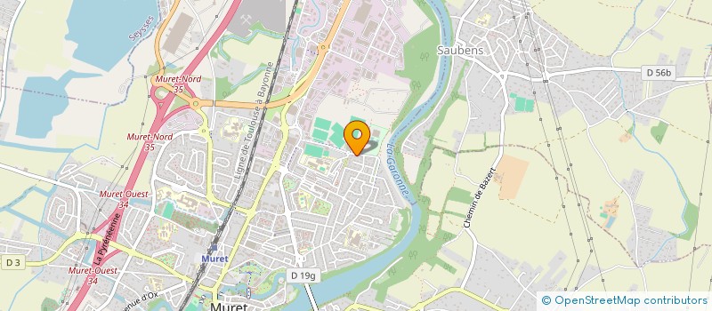 localisation de l'entreprise MTB PARQUET  MURET