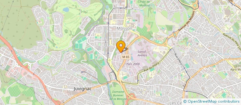 localisation de l'entreprise MTB SUD MULTI TECHNIQUE DU BATIMENT DU SUD à MONTPELLIER