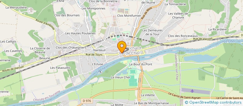 localisation de l'entreprise MTBAT à MONTRICHARD-VAL-DE-CHER