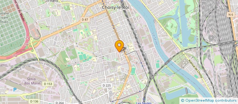 localisation de l'entreprise MTBE à CHOISY-LE-ROI