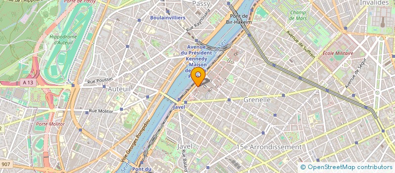 localisation de l'entreprise MTBH  PARIS