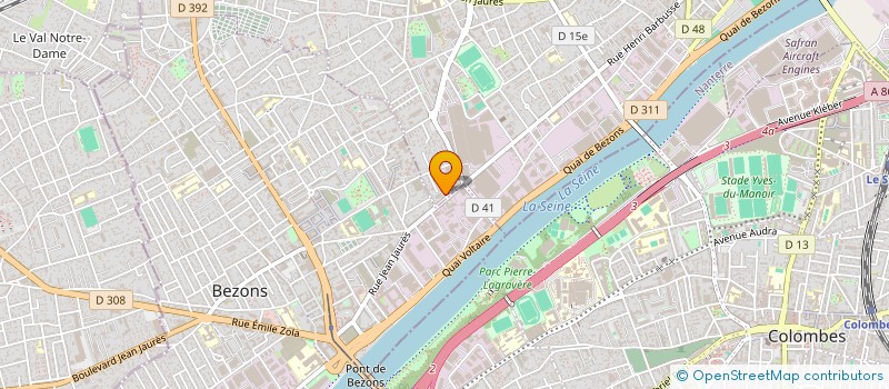 localisation de l'entreprise MTBI  ARGENTEUIL