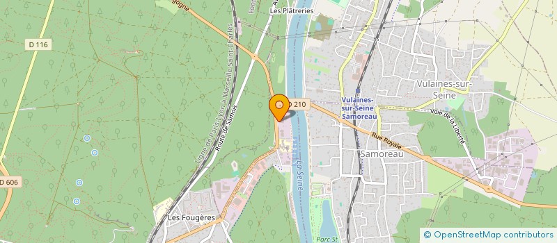 localisation de l'entreprise MTBK 77  SAMOIS SUR SEINE