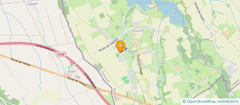 localisation de l'entreprise MTBR  LUQUET