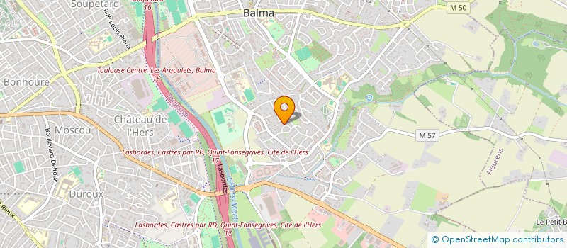 localisation de l'entreprise MTBT CONSULTING  BALMA