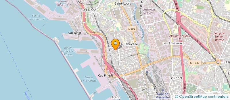 localisation de l'entreprise MTC à MARSEILLE