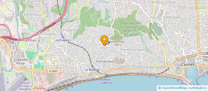 localisation de l'entreprise MTC à CANNES