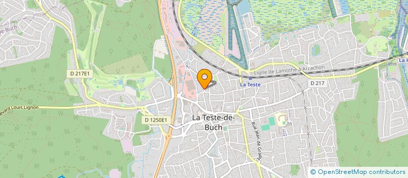 localisation de l'entreprise MTC  LA TESTE-DE-BUCH