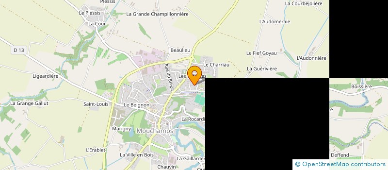 localisation de l'entreprise MTC à MOUCHAMPS