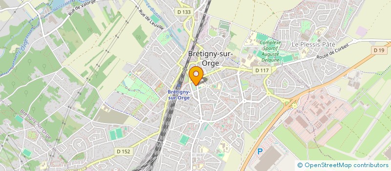 localisation de l'entreprise MTC à BRETIGNY-SUR-ORGE
