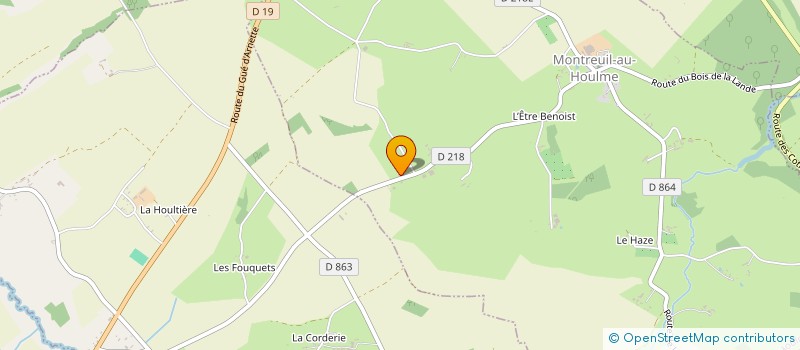 localisation de l'entreprise MTC à PUTANGES-LE-LAC