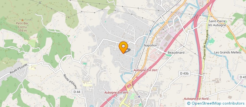 localisation de l'entreprise MTC à AUBAGNE