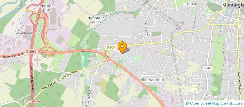 localisation de l'entreprise MTC à VILLEMANDEUR