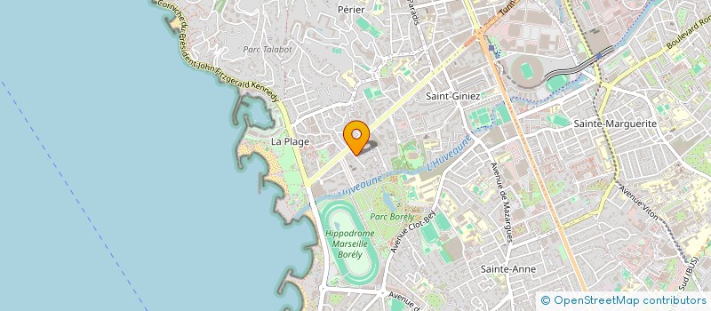 localisation de l'entreprise MTC à MARSEILLE