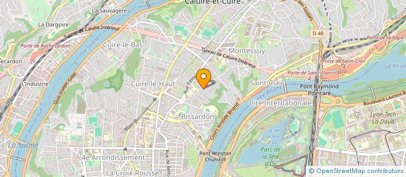 localisation de l'entreprise MTC CONSULTING  CALUIRE-ET-CUIRE