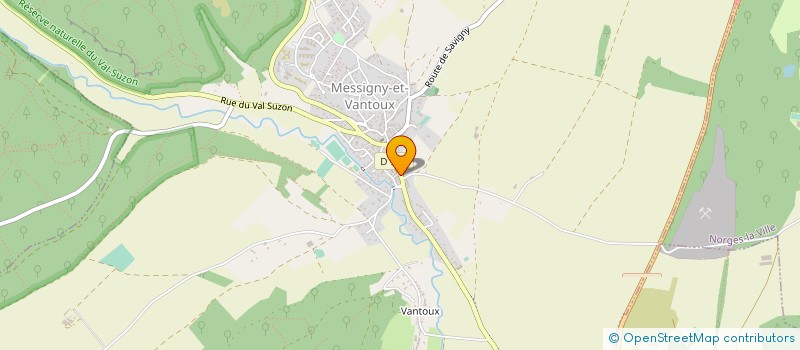localisation de l'entreprise MTC MULTI-TECHNIQUE CARVALHO à MESSIGNY-ET-VANTOUX