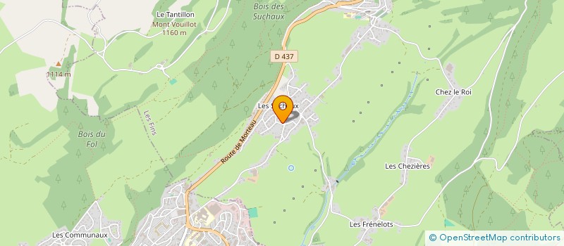 localisation de l'entreprise MTC PATRIMOINE  LES FINS