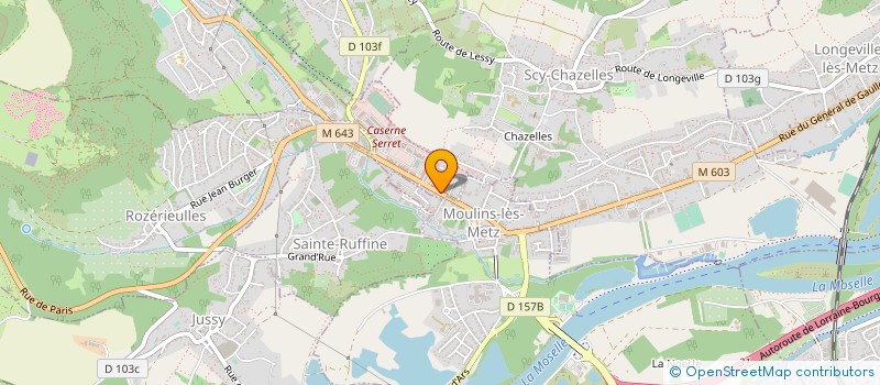localisation de l'entreprise MTC SARL à CHATEL-SAINT-GERMAIN